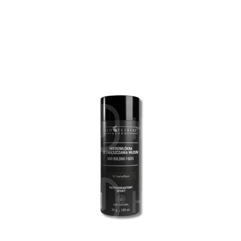 BIOELIXIRE EXPERT mikrowłókna do zagęszczania włosów 30 g | Czarny Black