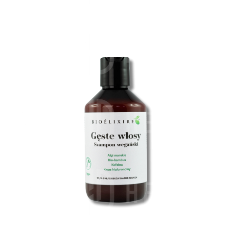 BIOELIXIRE GĘSTE WŁOSY szampon wegański do włosów 300 ml