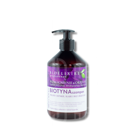 BIOELIXIRE PRO SALON Biotyna szampon do włosów 500 ml