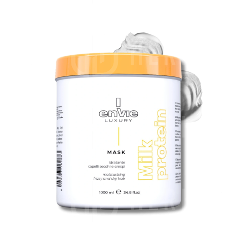 ENVIE MILK PROTEIN Hydration mleczna maska odżywiająca włosy suche 1000 ml - 2