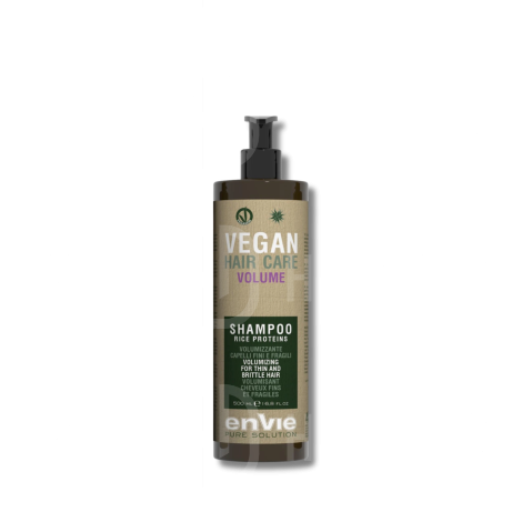 ENVIE VEGAN Volume wegański szampon zwięszający objętość ryż 500 ml