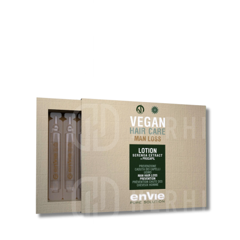ENVIE VEGAN Man Loss lotion na wypadanie dla mężczyzn ampułki 8 x 10 ml