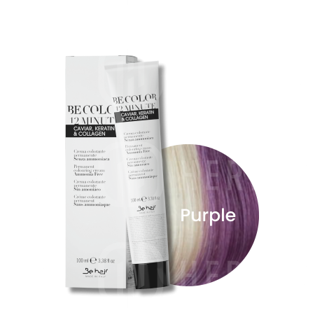 BE HAIR BE COLOR Toner Metal toner bez amoniaku 100 ml | Purple
