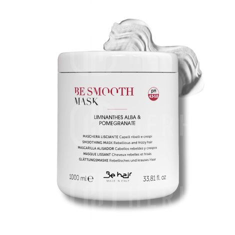 BE HAIR BE SMOOTH Mask maska wygładzająca do włosów 1000 ml - 2