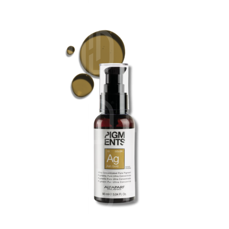 ALFAPARF PIGMENTS skoncentrowany pigment do włosów 90 ml | Ash Gold - 2