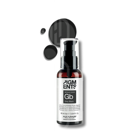 ALFAPARF PIGMENTS skoncentrowany pigment do włosów 90 ml | Grey Black - 2