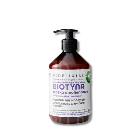 BIOELIXIRE ESSENTIAL Biotyna maska wzmacniająca do włosów 500 ml