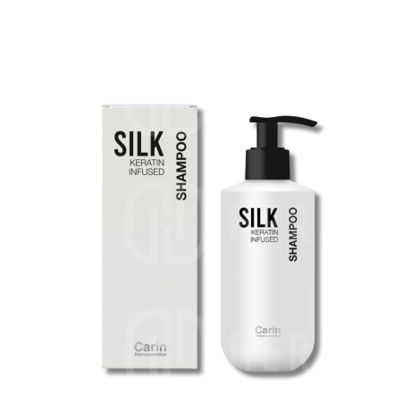 CARIN SILK keratynowy szampon regenerujący nawilżający do włosów 250 ml