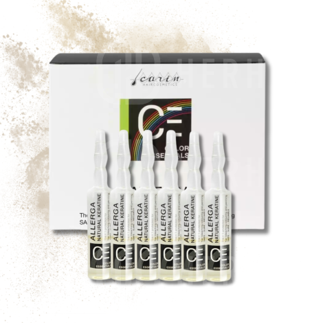CARIN ALLERGA Natural Keratine ampułki keratynowe do włosów 6 x 7,5 ml - 2