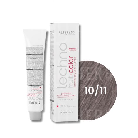 ALTER EGO TECHNOFRUIT trwała farba do włosów z keratyną 100 ml | 10/11