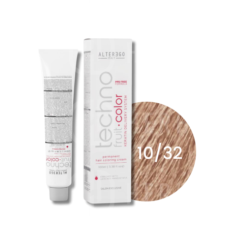 ALTER EGO TECHNOFRUIT trwała farba do włosów z keratyną 100 ml | 10/32