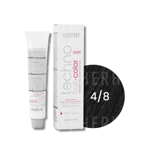 ALTER EGO TECHNOFRUIT trwała farba do włosów z keratyną 100 ml | 4/8