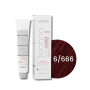 ALTER EGO TECHNOFRUIT trwała farba do włosów z keratyną 100 ml | 6/666 - 2