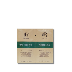 RR LINE REAL MACADAMIA zestaw nawilżający | szampon 15 ml + maska 15 ml