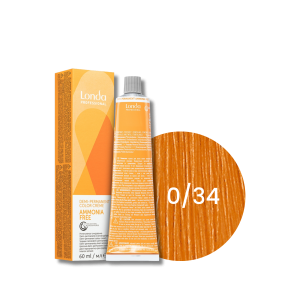 LONDA PROFESSIONAL AMMONIA FREE półtrwała farba do włosów 60 ml | 0/34