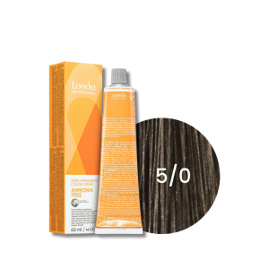 LONDA PROFESSIONAL AMMONIA FREE półtrwała farba do włosów 60 ml | 5/0