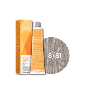 LONDA PROFESSIONAL AMMONIA FREE półtrwała farba do włosów 60 ml | 8/81