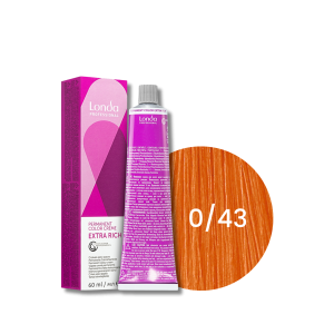 LONDA PROFESSIONAL EXTRA RICH trwała farba do włosów 60 ml | 0/43