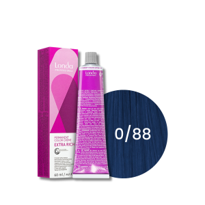 LONDA PROFESSIONAL EXTRA RICH trwała farba do włosów 60 ml | 0/88