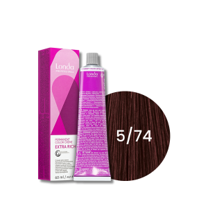 LONDA PROFESSIONAL EXTRA RICH trwała farba do włosów 60 ml | 5/74