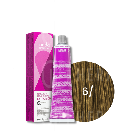 LONDA PROFESSIONAL EXTRA RICH trwała farba do włosów 60 ml | 6/