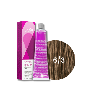 LONDA PROFESSIONAL EXTRA RICH trwała farba do włosów 60 ml | 6/3