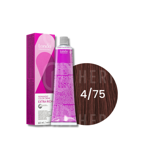 LONDA PROFESSIONAL EXTRA RICH trwała farba do włosów 60 ml | 4/75