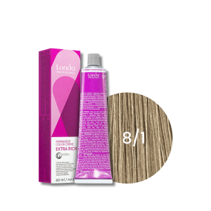 LONDA PROFESSIONAL EXTRA RICH trwała farba do włosów 60 ml | 8/1
