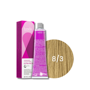 LONDA PROFESSIONAL EXTRA RICH trwała farba do włosów 60 ml | 8/3