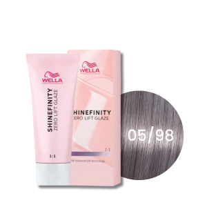 WELLA SHINEFINITY Zero Lift Glaze półtrwała farba do włosów 60 ml | 05/98