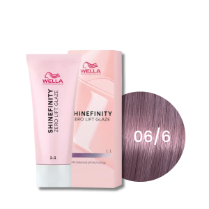 WELLA SHINEFINITY Zero Lift Glaze półtrwała farba do włosów 60 ml | 06/6
