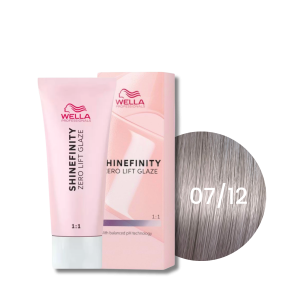 WELLA SHINEFINITY Zero Lift Glaze półtrwała farba do włosów 60 ml | 07/12