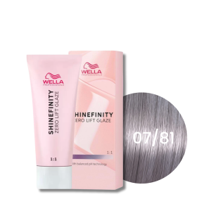 WELLA SHINEFINITY Zero Lift Glaze półtrwała farba do włosów 60 ml | 07/81