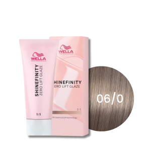 WELLA SHINEFINITY Zero Lift Glaze półtrwała farba do włosów 60 ml | 06/0