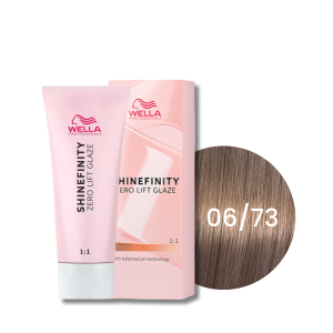 WELLA SHINEFINITY Zero Lift Glaze półtrwała farba do włosów 60 ml | 06/73