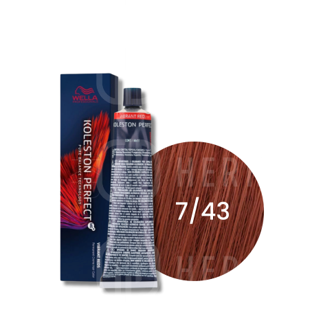 WELLA KOLESTON PERFECT ME+ trwała farba do włosów 60 ml | 7/43
