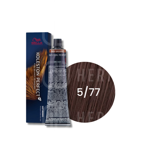 WELLA KOLESTON PERFECT ME+ trwała farba do włosów 60 ml | 5/77