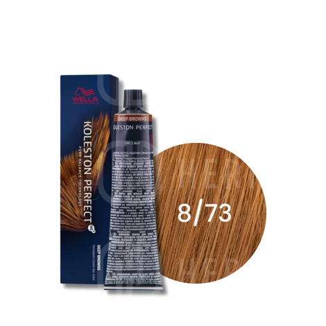 WELLA KOLESTON PERFECT ME+ trwała farba do włosów 60 ml | 8/73