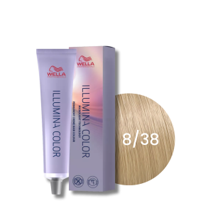 WELLA ILLUMINA COLOR rozświetlająca trwała farba do włosów 60 ml | 8/38