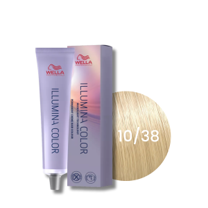 WELLA ILLUMINA COLOR rozświetlająca trwała farba do włosów 60 ml | 10/38
