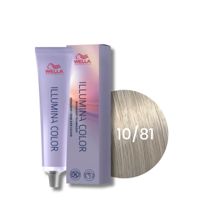 WELLA ILLUMINA COLOR rozświetlająca trwała farba do włosów 60 ml | 10/81