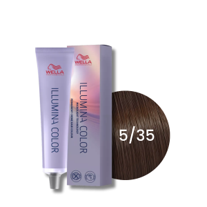 WELLA ILLUMINA COLOR rozświetlająca trwała farba do włosów 60 ml | 5/35
