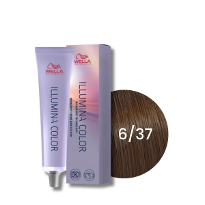 WELLA ILLUMINA COLOR rozświetlająca trwała farba do włosów 60 ml | 6/37
