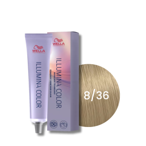 WELLA ILLUMINA COLOR rozświetlająca trwała farba do włosów 60 ml | 8/36