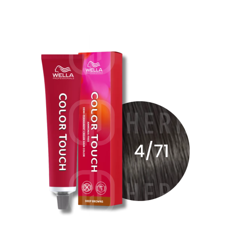 WELLA COLOR TOUCH tonująca półtrwała farba do włosów 60 ml | 4/71