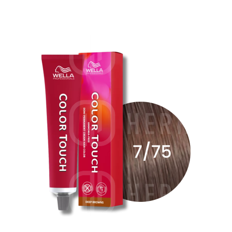 WELLA COLOR TOUCH tonująca półtrwała farba do włosów 60 ml | 7/75