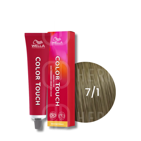 WELLA COLOR TOUCH tonująca półtrwała farba do włosów 60 ml | 7/1