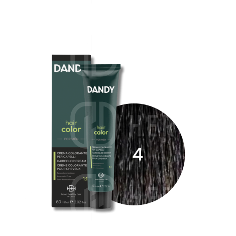 DANDY HAIR COLOR FOR MEN krem koloryzujący odsiwiacz 60 ml | Cover 4