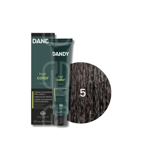 DANDY HAIR COLOR FOR MEN krem koloryzujący odsiwiacz 60 ml | Cover 5