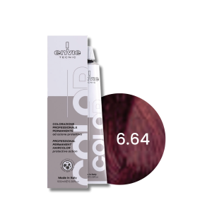 ENVIE HAIR COLOR profesjonalna trwała farba do włosów 100 ml | 6.64